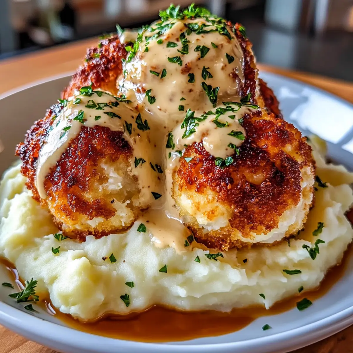 Parmesan Cloud Chicken Bombs: Creamy Comfort in Every Bite