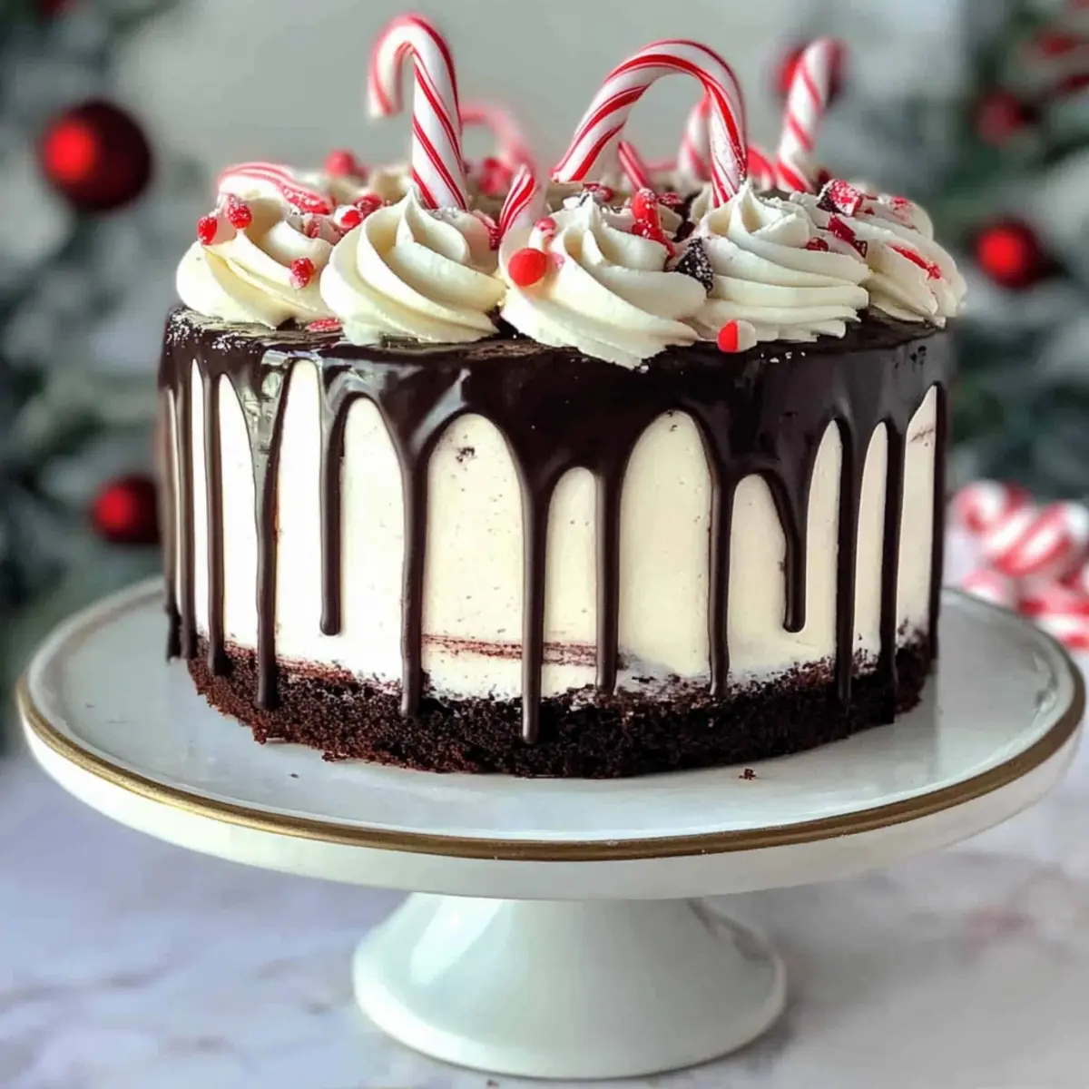 Moist Peppermint Fudge Cake: Your Festive Holiday Delight