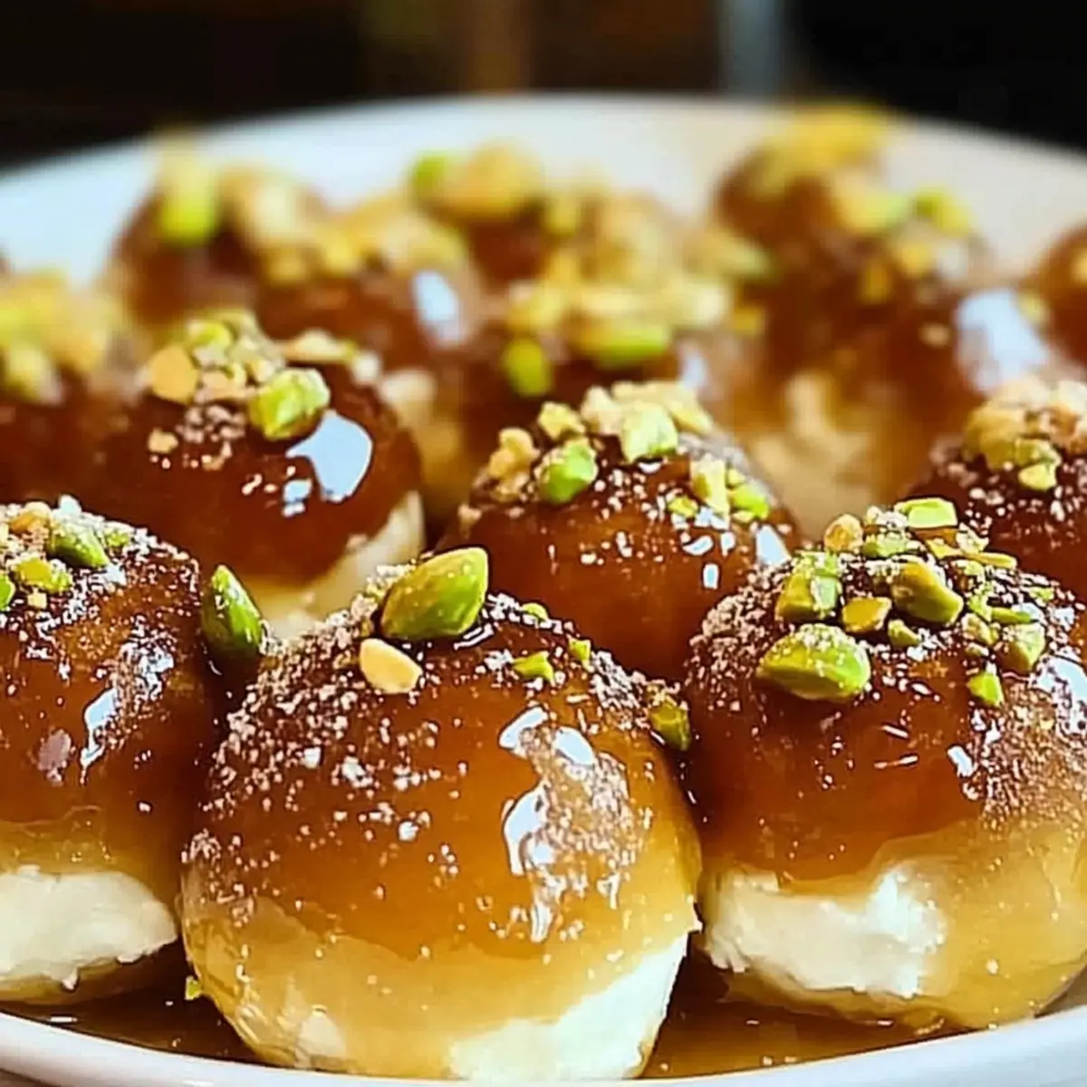 Delightful Ricotta Pistachio Honey Bites You’ll Love