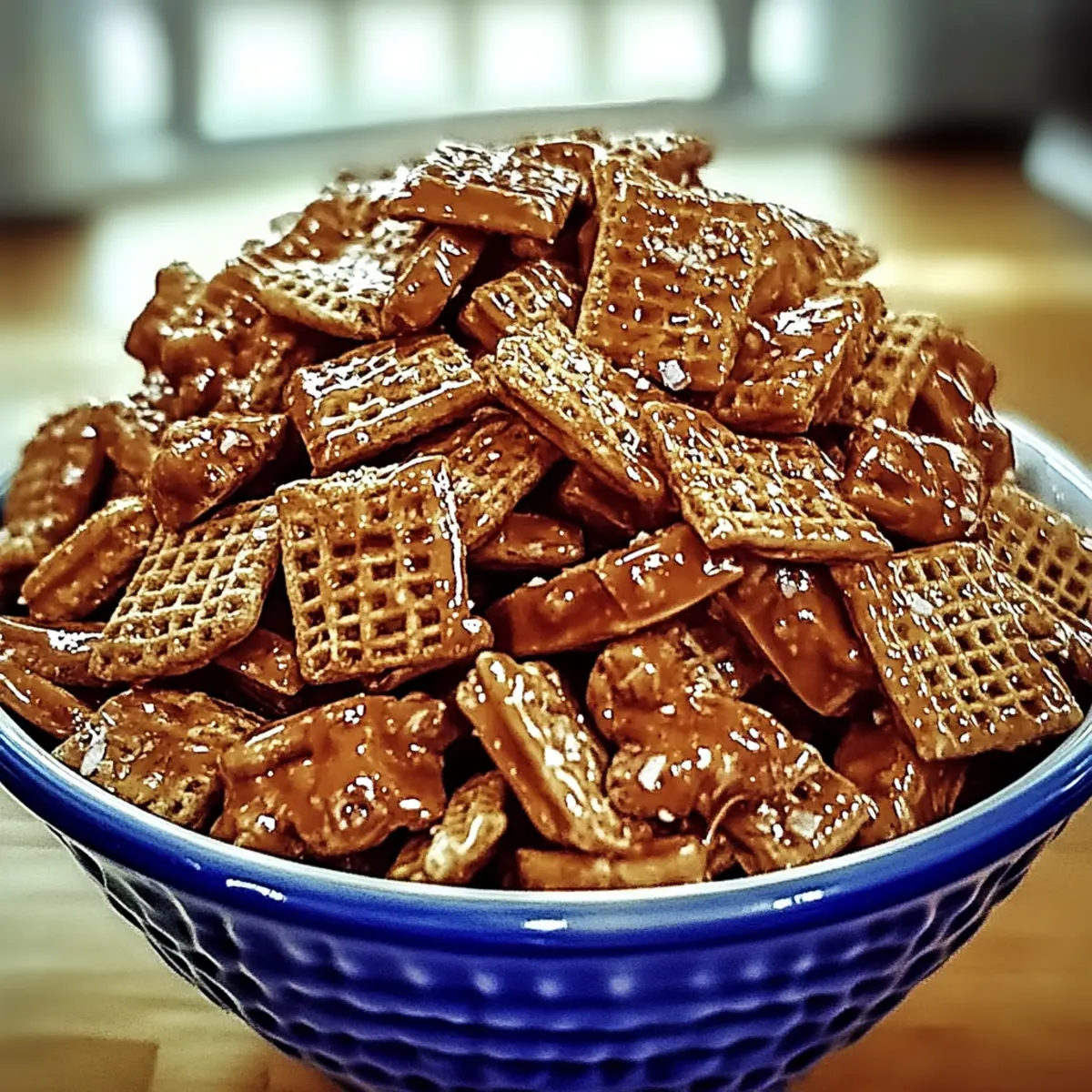 Sweet and Salty Toffee Chex Mix Recipe You’ll Adore