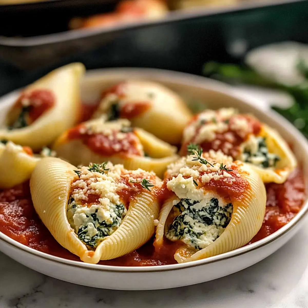 Delicious Christmas Stuffed Shells for a Festive Feast