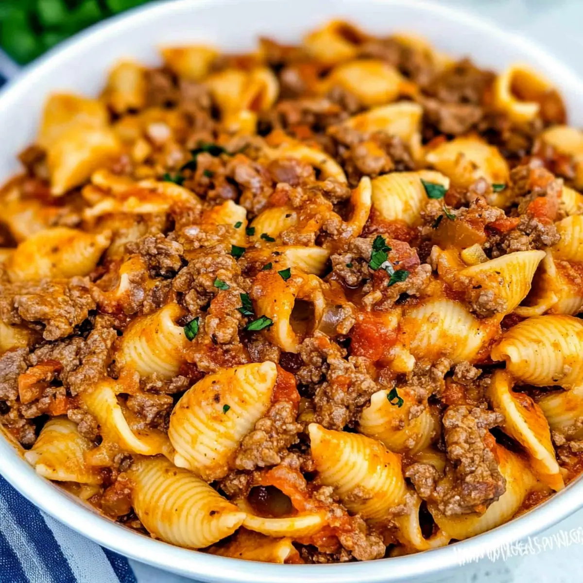 Creamy Beef and Shells: Comfort Food in Just 30 Minutes