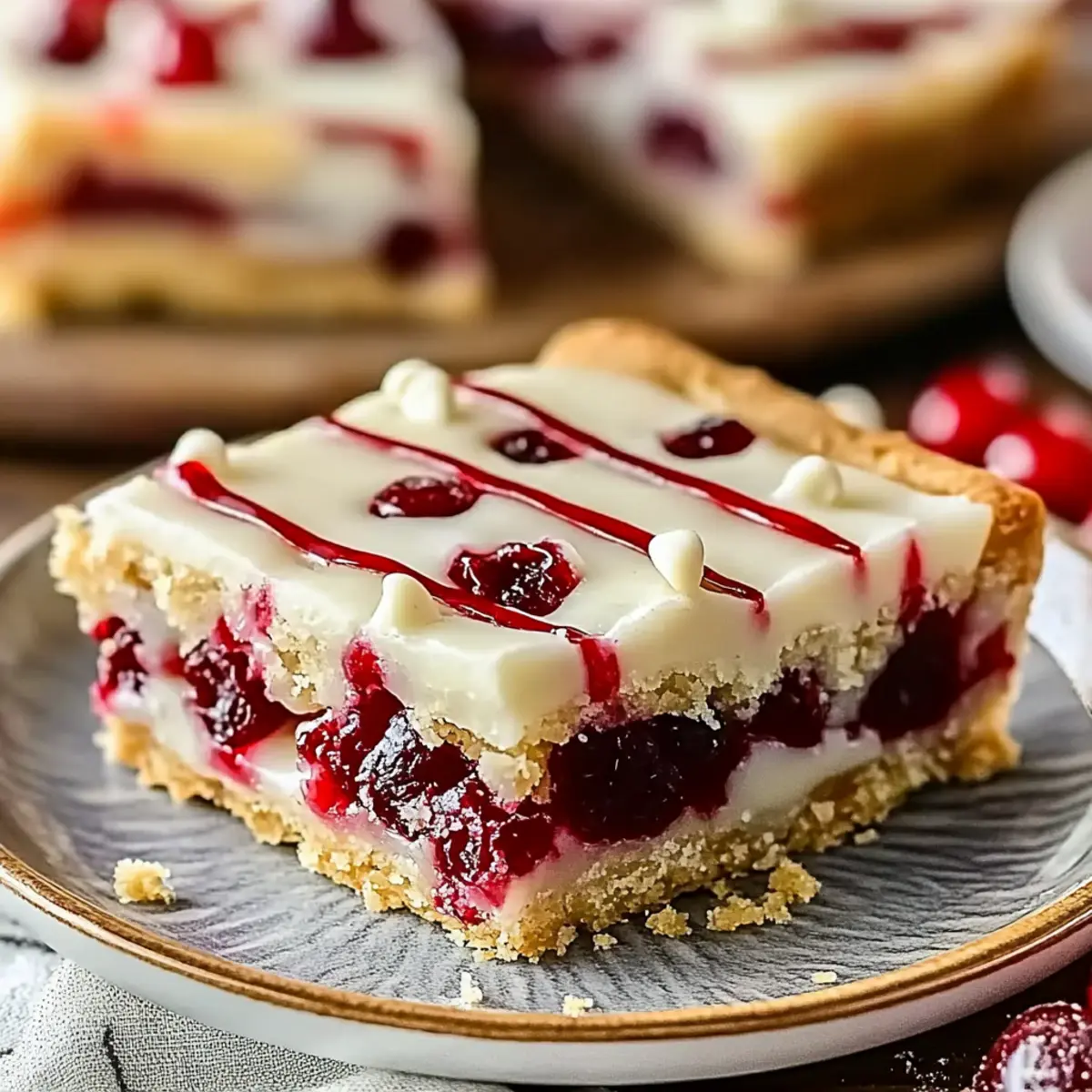 Delicious Christmas Cherry Bars to Share and Enjoy