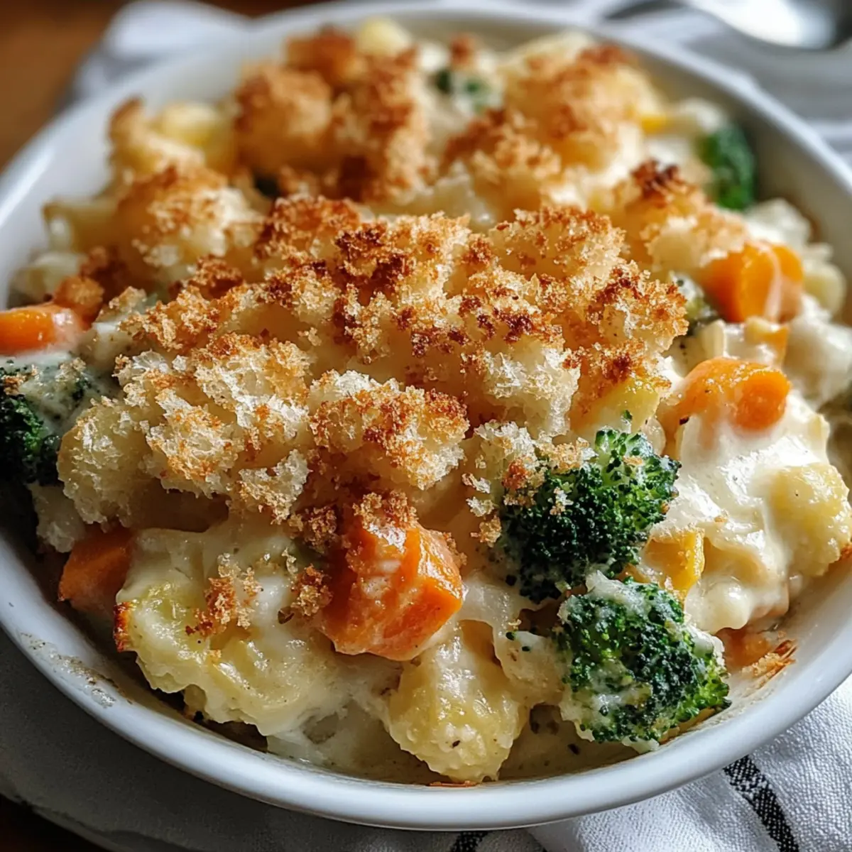 Comforting Creamy Winter Vegetable Casserole to Warm Your Soul