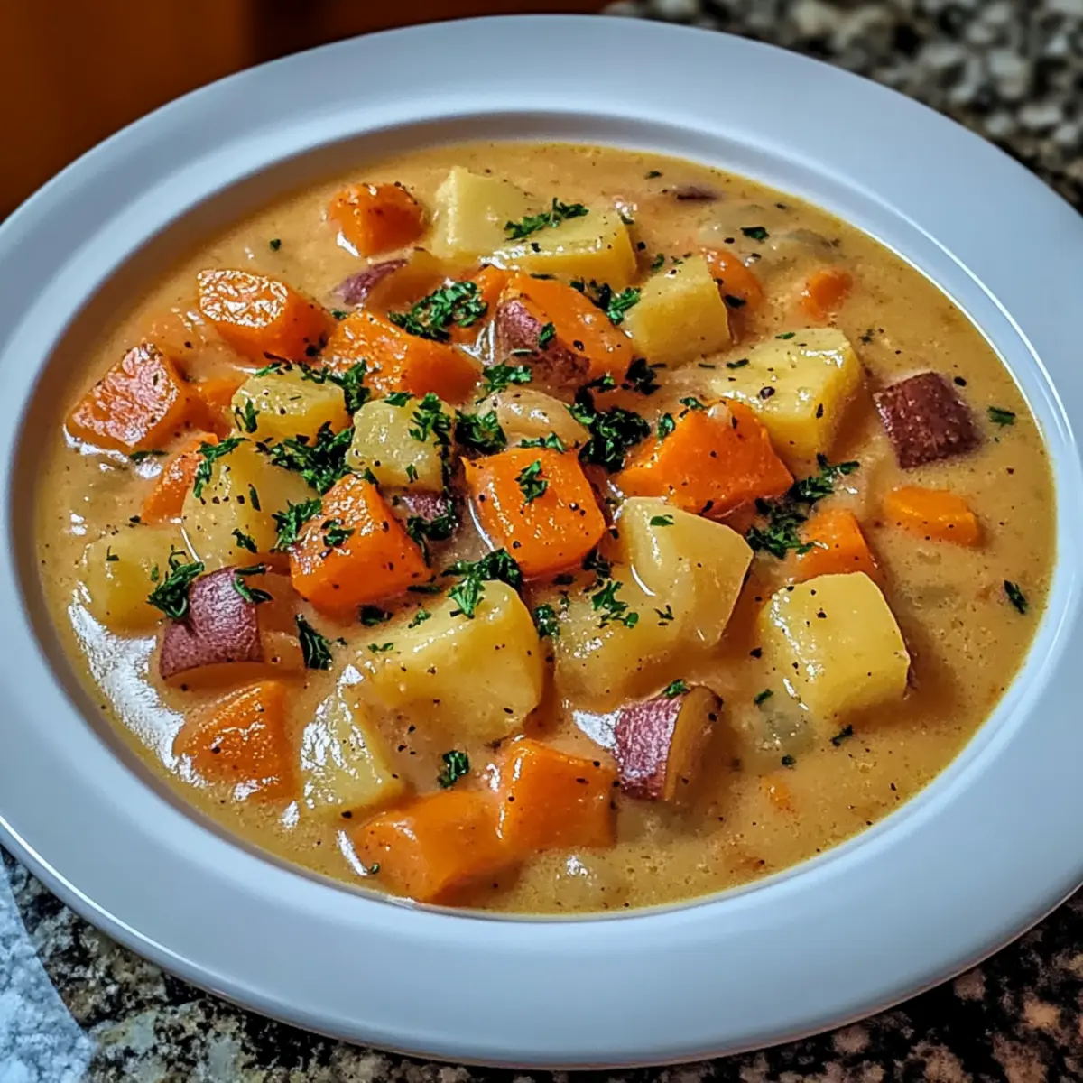 Creamy Roasted Root Vegetable Chowder for Cozy Nights