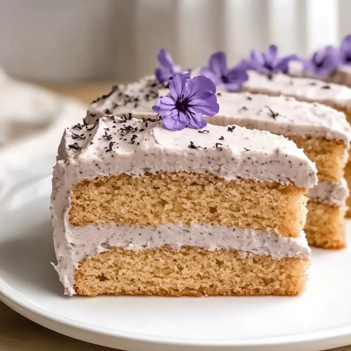 Indulge in Irresistible London Fog Cake Bliss