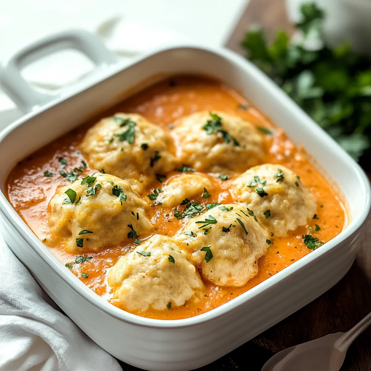 Cozy Up with Creamy Tomato Soup and Cheddar Bay Dumplings
