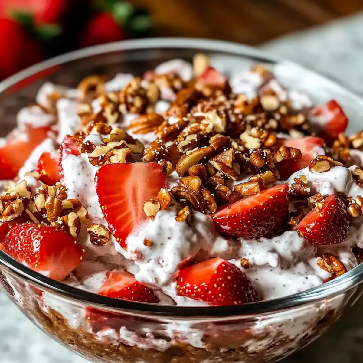 Irresistible Strawberry Crackle Salad for Sweet Summer Bliss