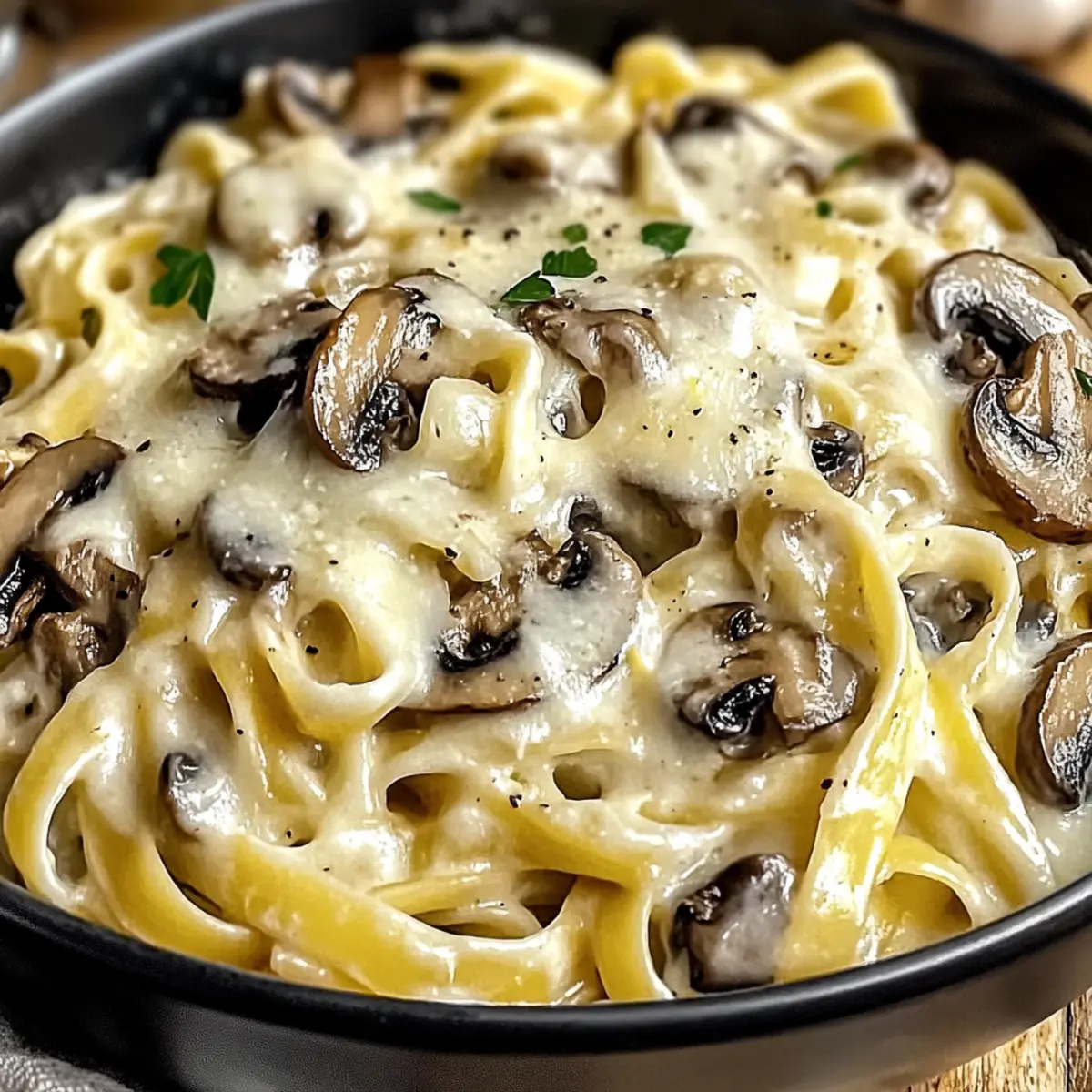 Indulge in Creamy Mushroom Gruyere Pasta Bliss Tonight