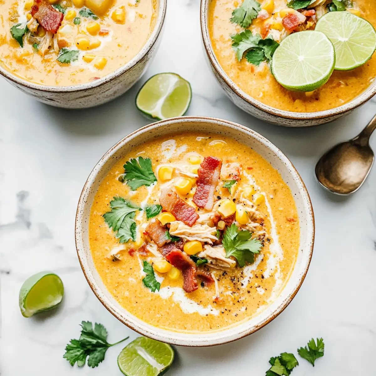 Cozy Up with Creamy Mexican Street Corn Soup Delight