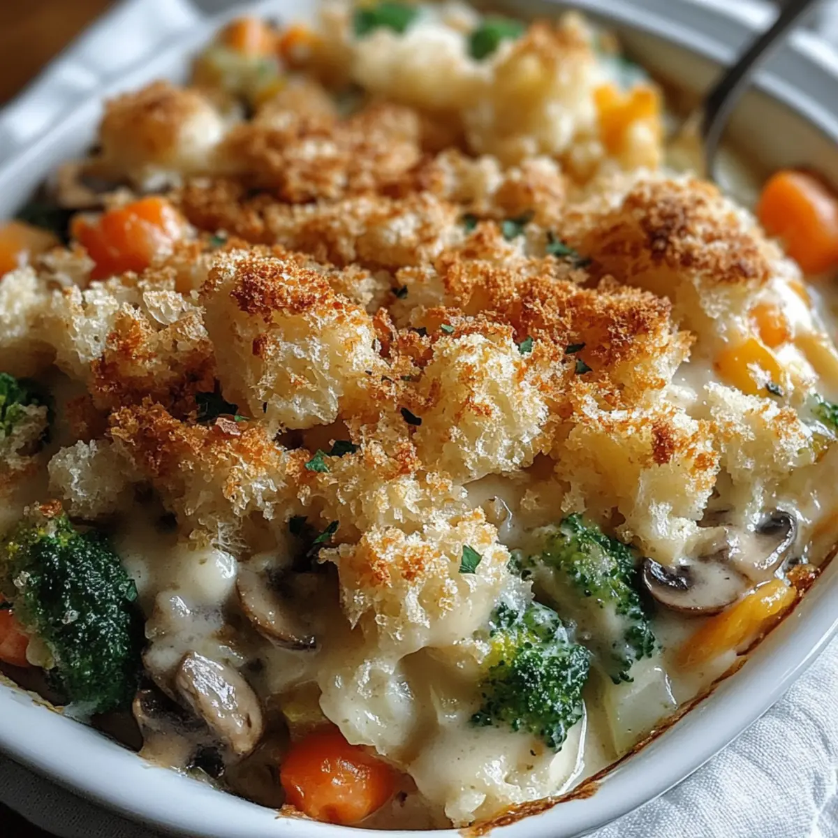 Creamy Winter Vegetable Casserole for Cozy Comfort Nights