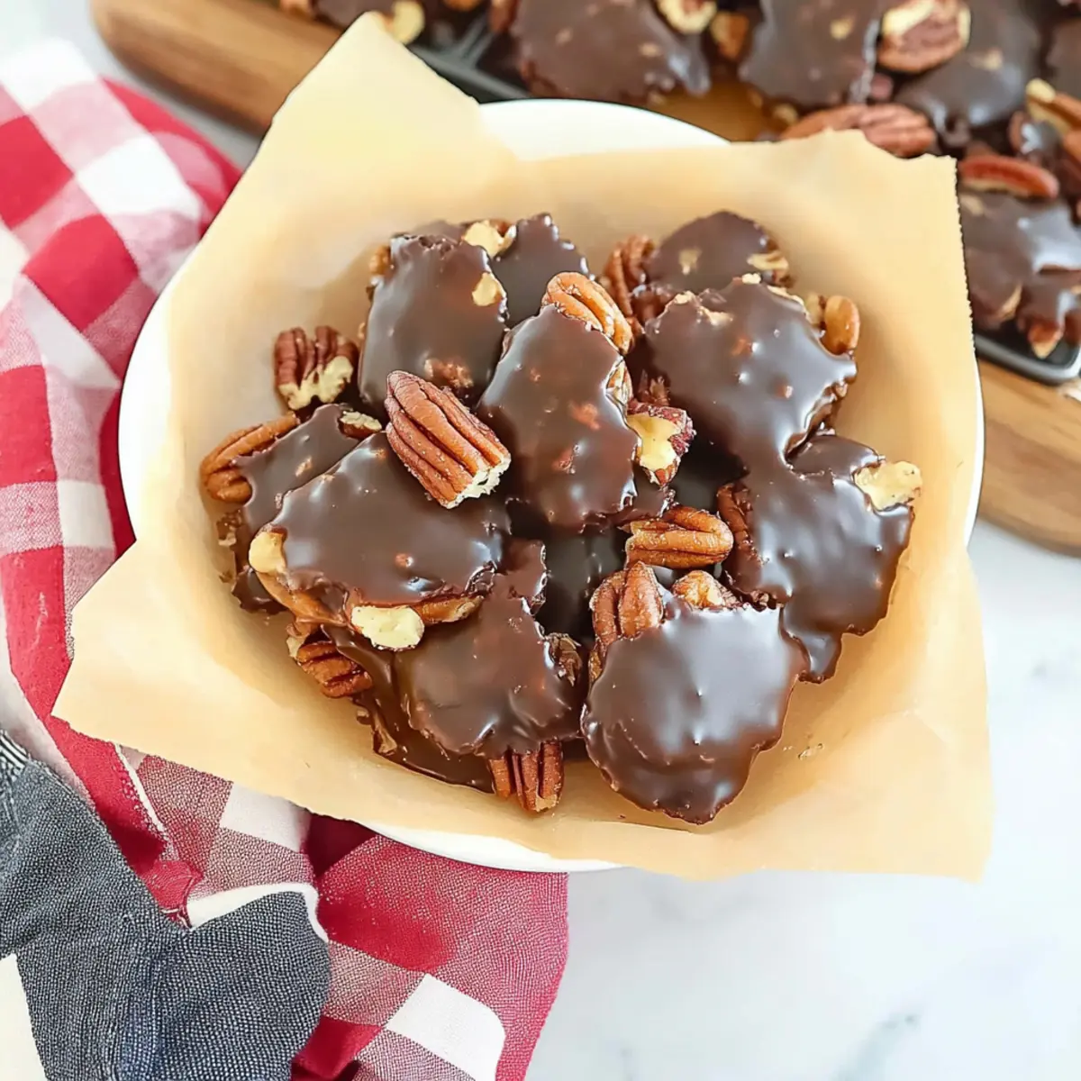 Decadent Homemade Turtle Candy That'll Melt Your Heart