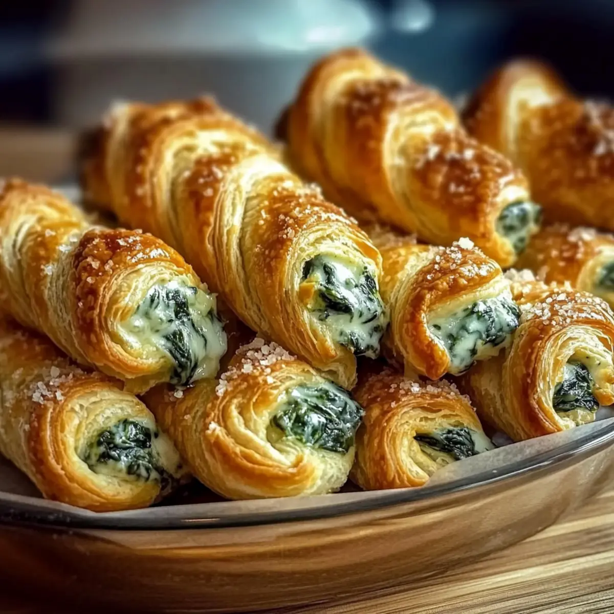 Parmesan Spinach Cheese Twists: Crispy Bites of Heaven