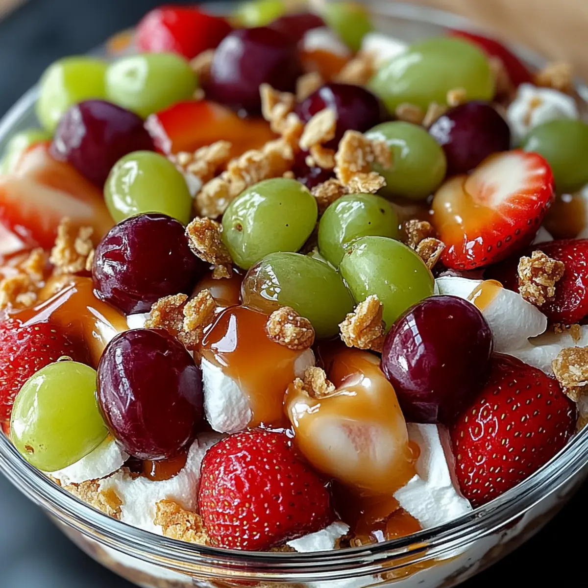 Caramel Crunch Cheesecake Fruit Salad: A Sweet Summer Delight