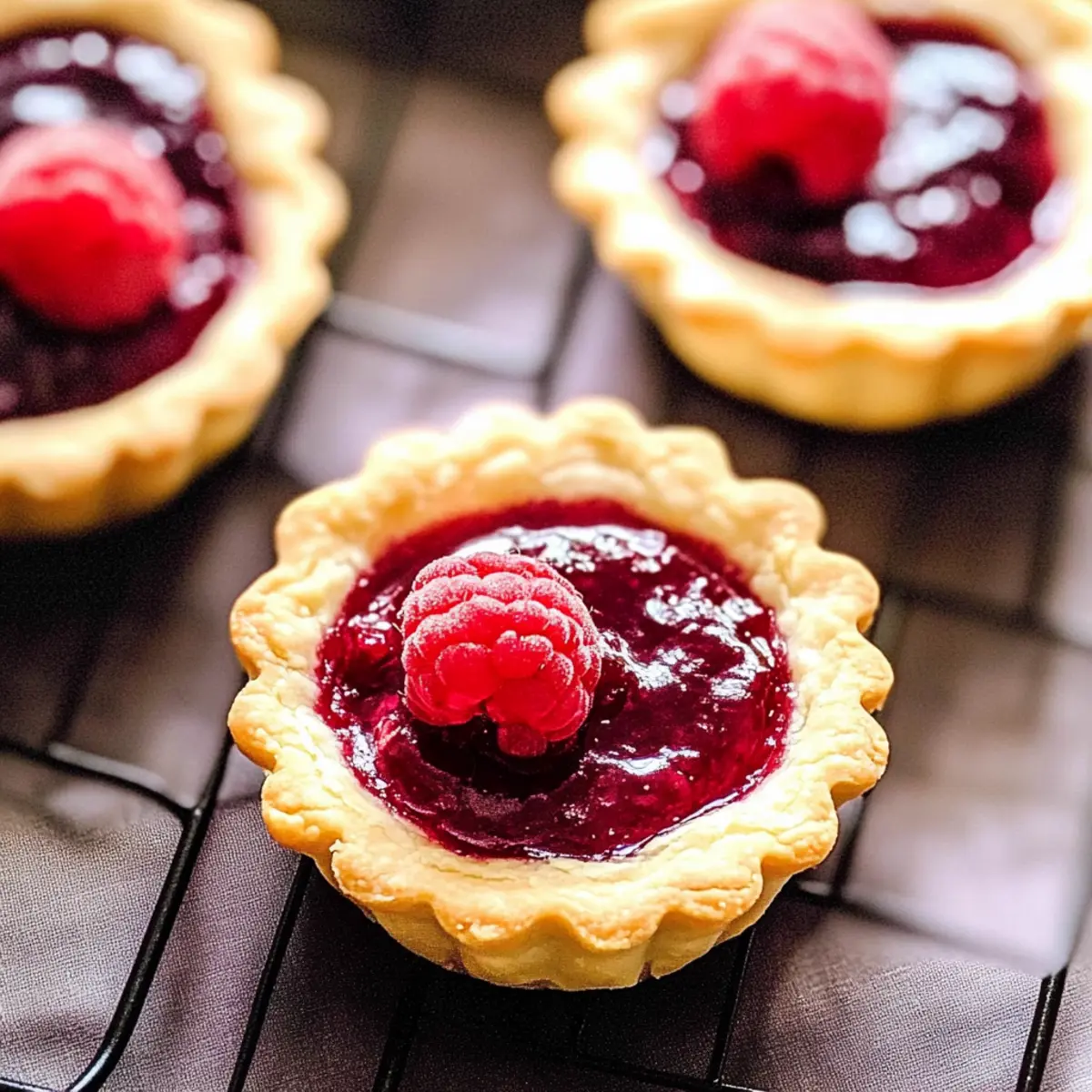 Irresistible Mini Raspberry Tarts Made Easy with Frozen Berries