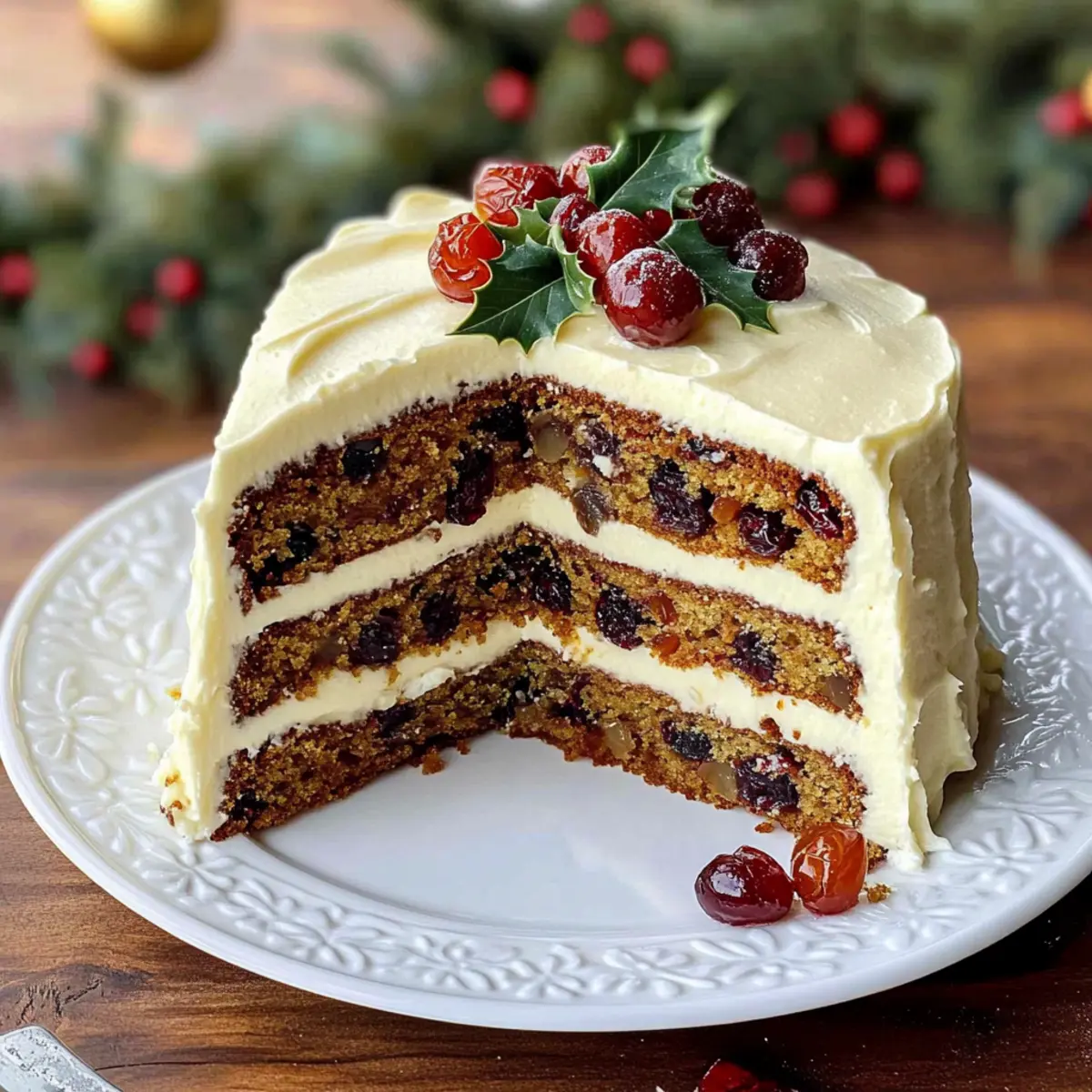 Barb's Traditional Christmas Cake: A Festive Family Delight