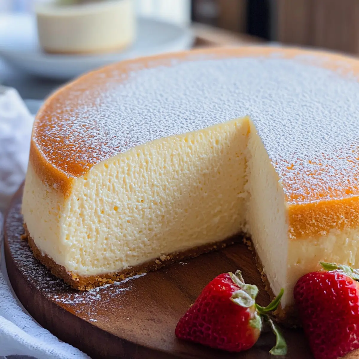 Light and Fluffy Japanese Cheesecake for Effortless Indulgence