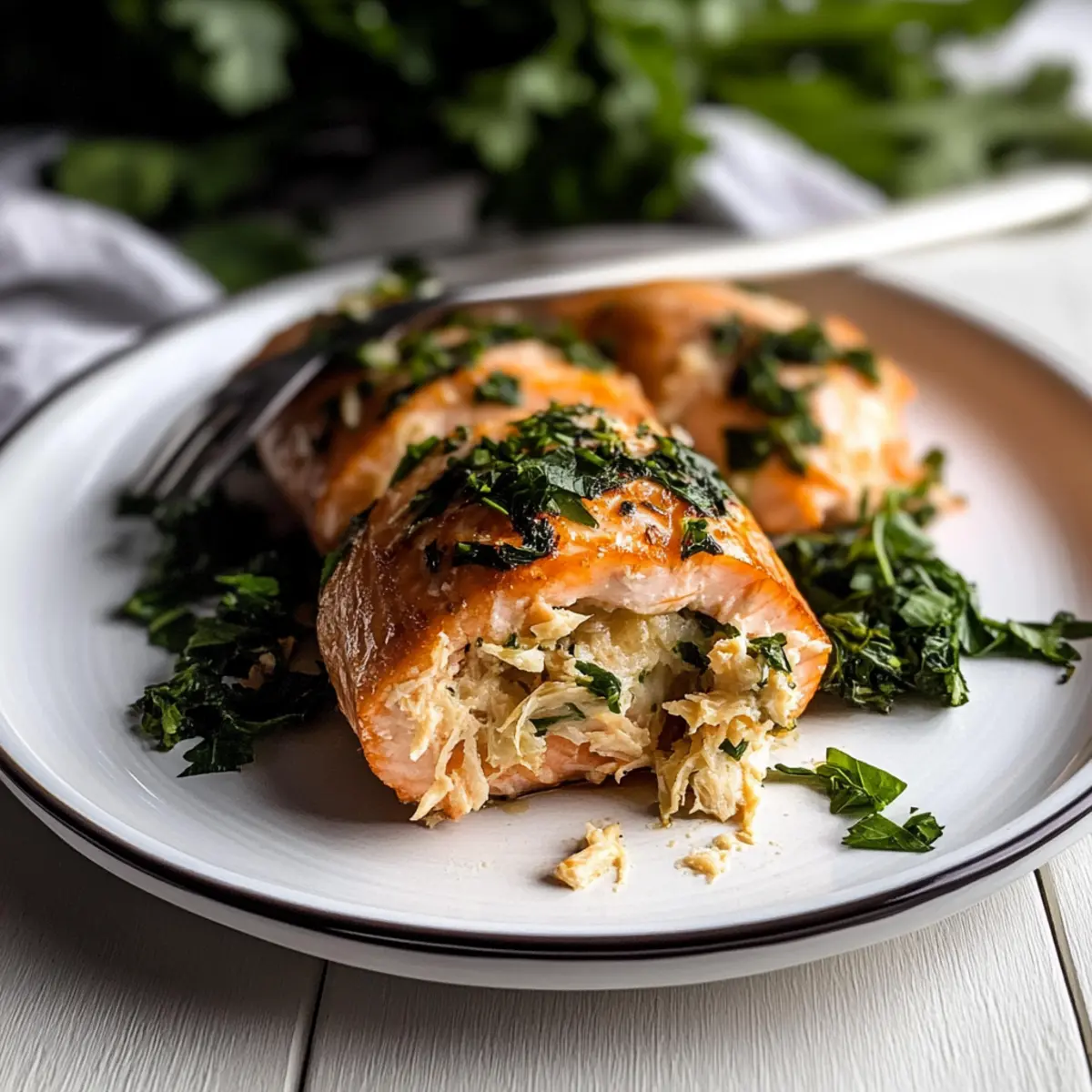 Crab Stuffed Salmon Pinwheels: A Luxurious Seafood Treat