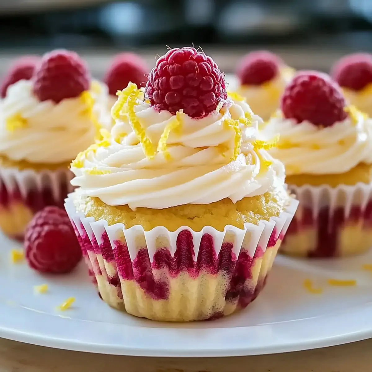 Raspberry Lemon Heaven Cupcakes: Sunshine in Every Bite