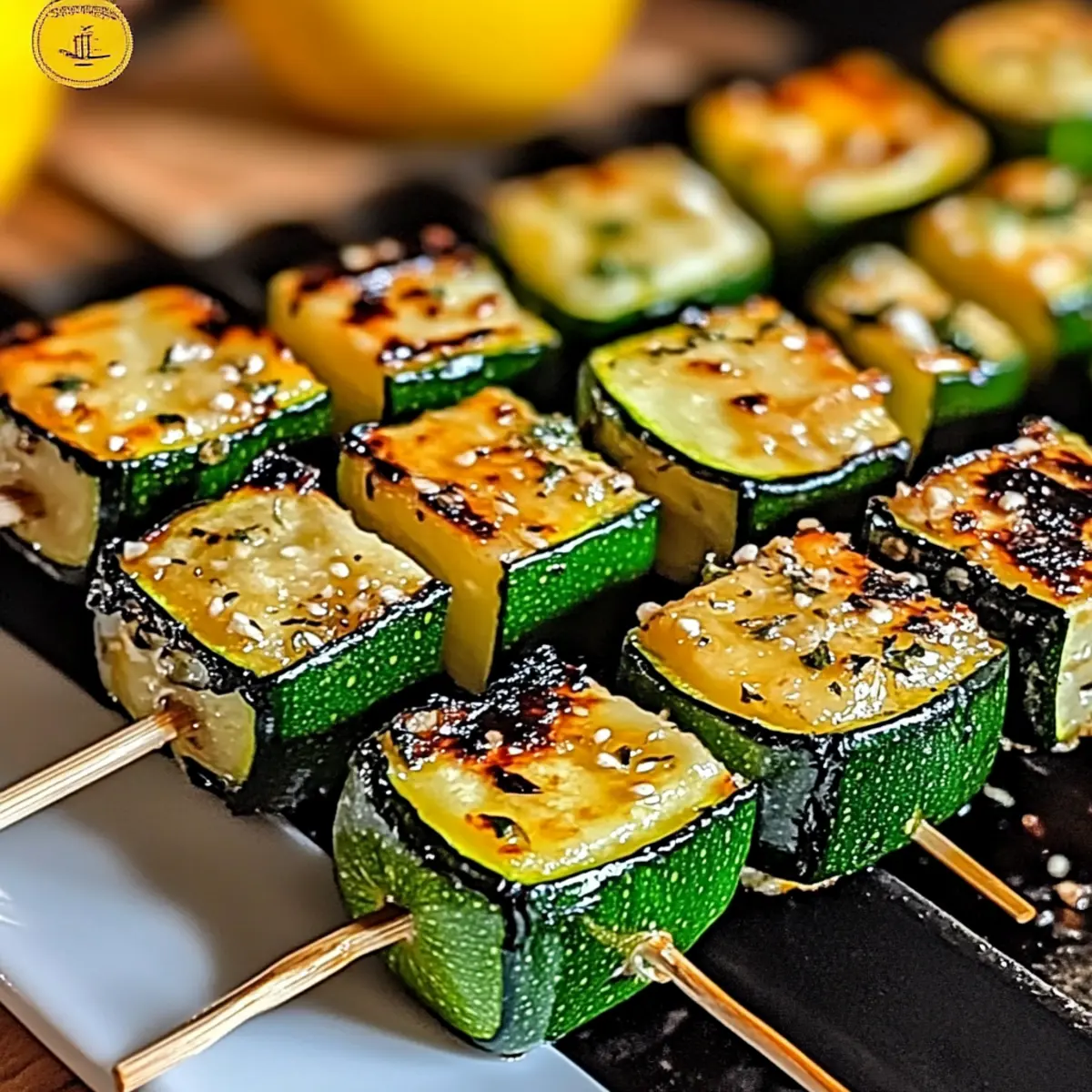 Savory Garlic Butter Zucchini Skewers for Ultimate Summer Flavor