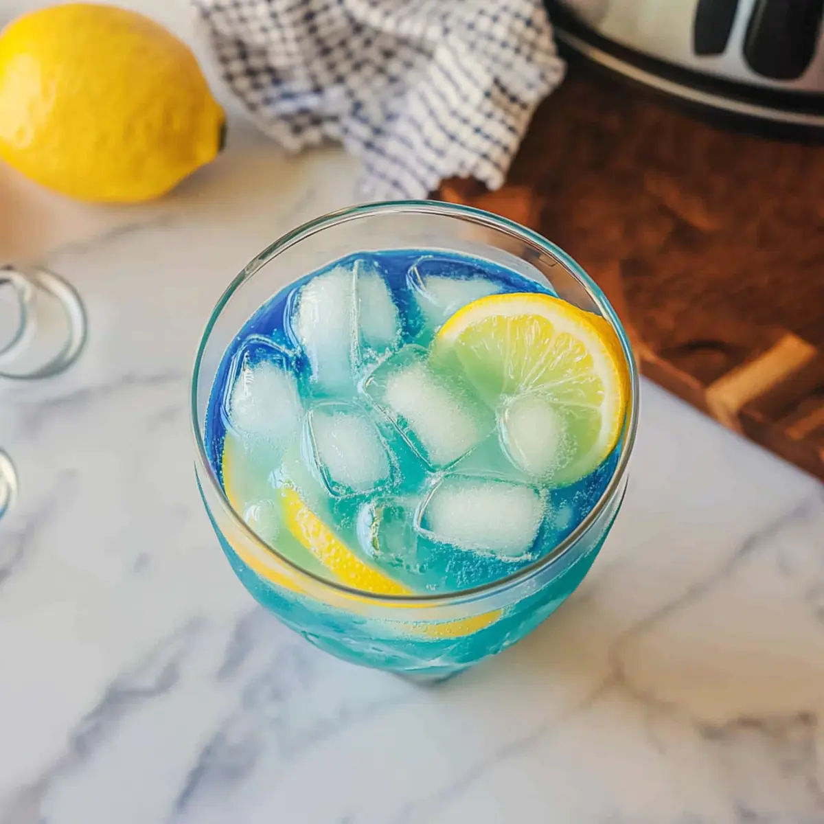 Refreshing Blue Raspberry Lemonade for the Perfect Summer Sip