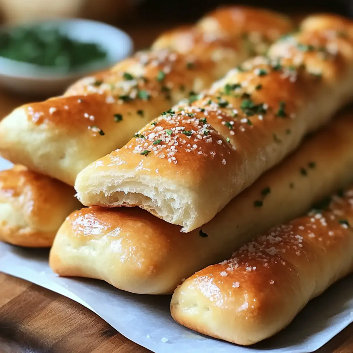 Homemade Olive Garden Breadsticks Recipe: Soft and Buttery Bliss