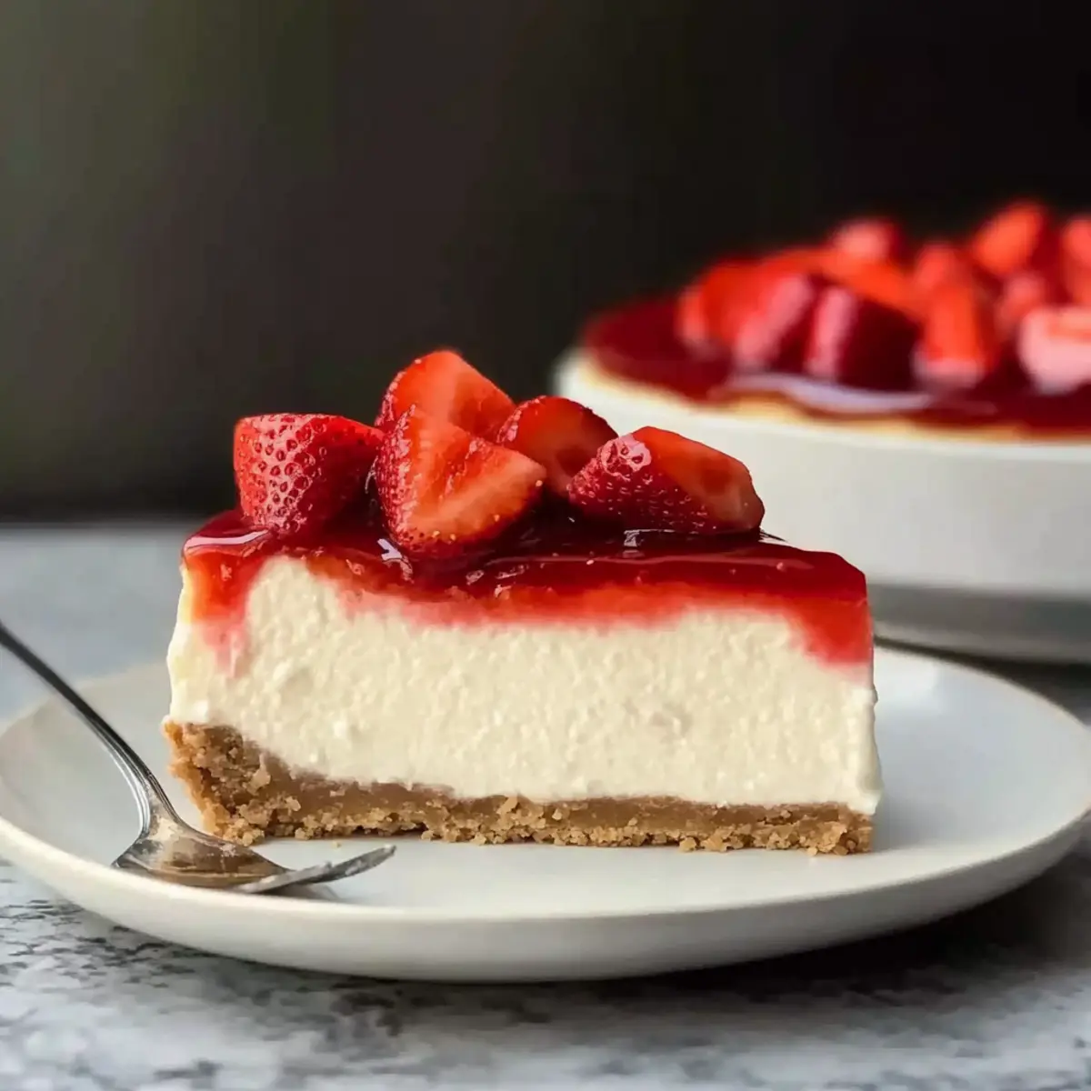 Creamy Strawberry Cheesecake That Will Steal Your Heart