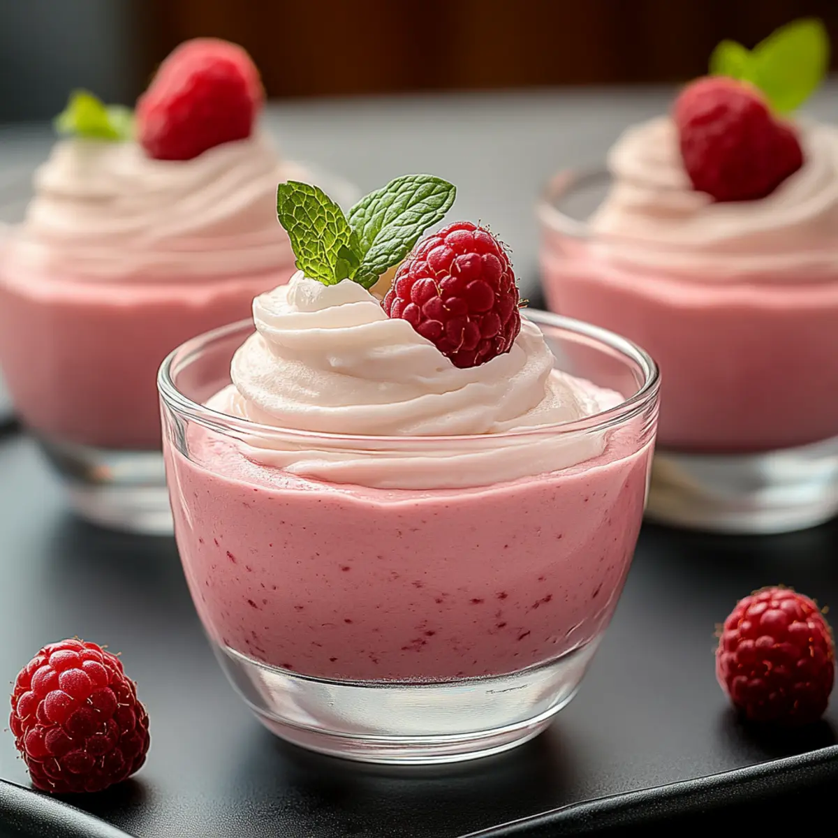 Light & Dreamy Fresh Raspberry Cloud Mousse for Summer Bliss