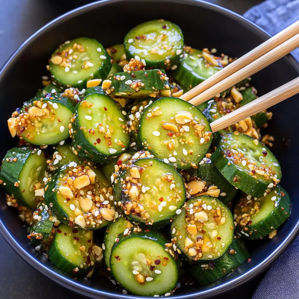 Fresh Asian Cucumber Salad for a Crisp Summer Delight