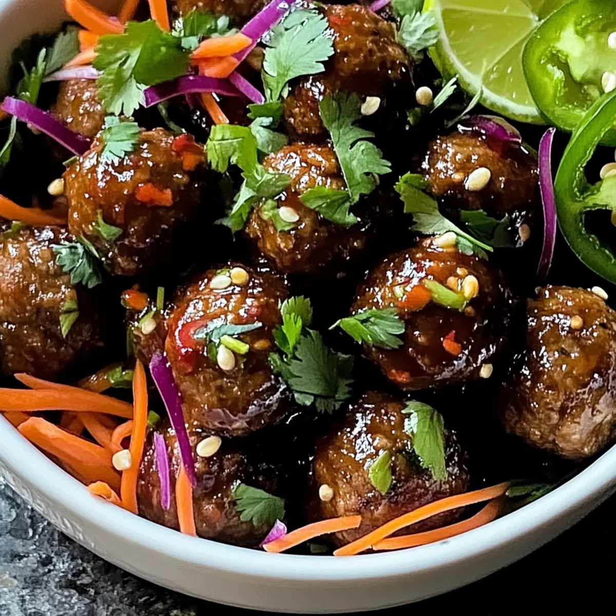 Savory Banh Mi Meatballs Your Family Will Devour Tonight