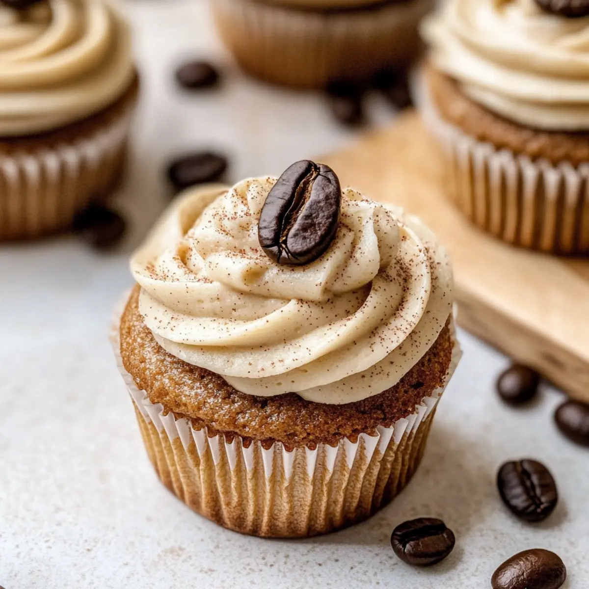 Deliciously Rich Coffee Cupcakes with Creamy Frosting