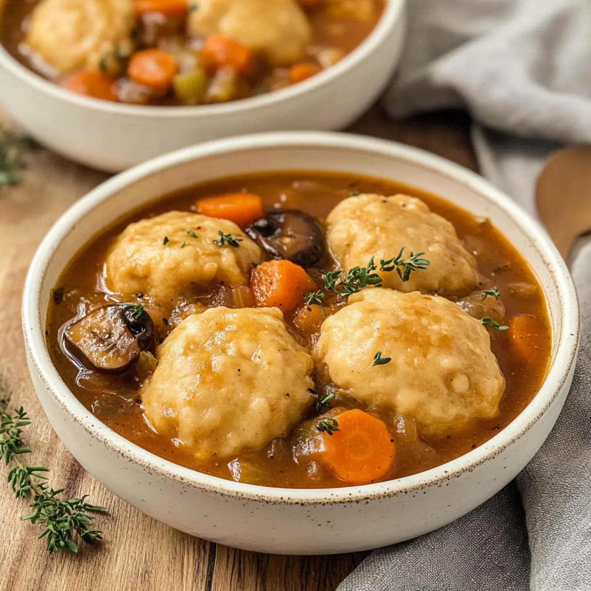 Hearty Vegan Dumpling Stew for Cozy Comfort Nights