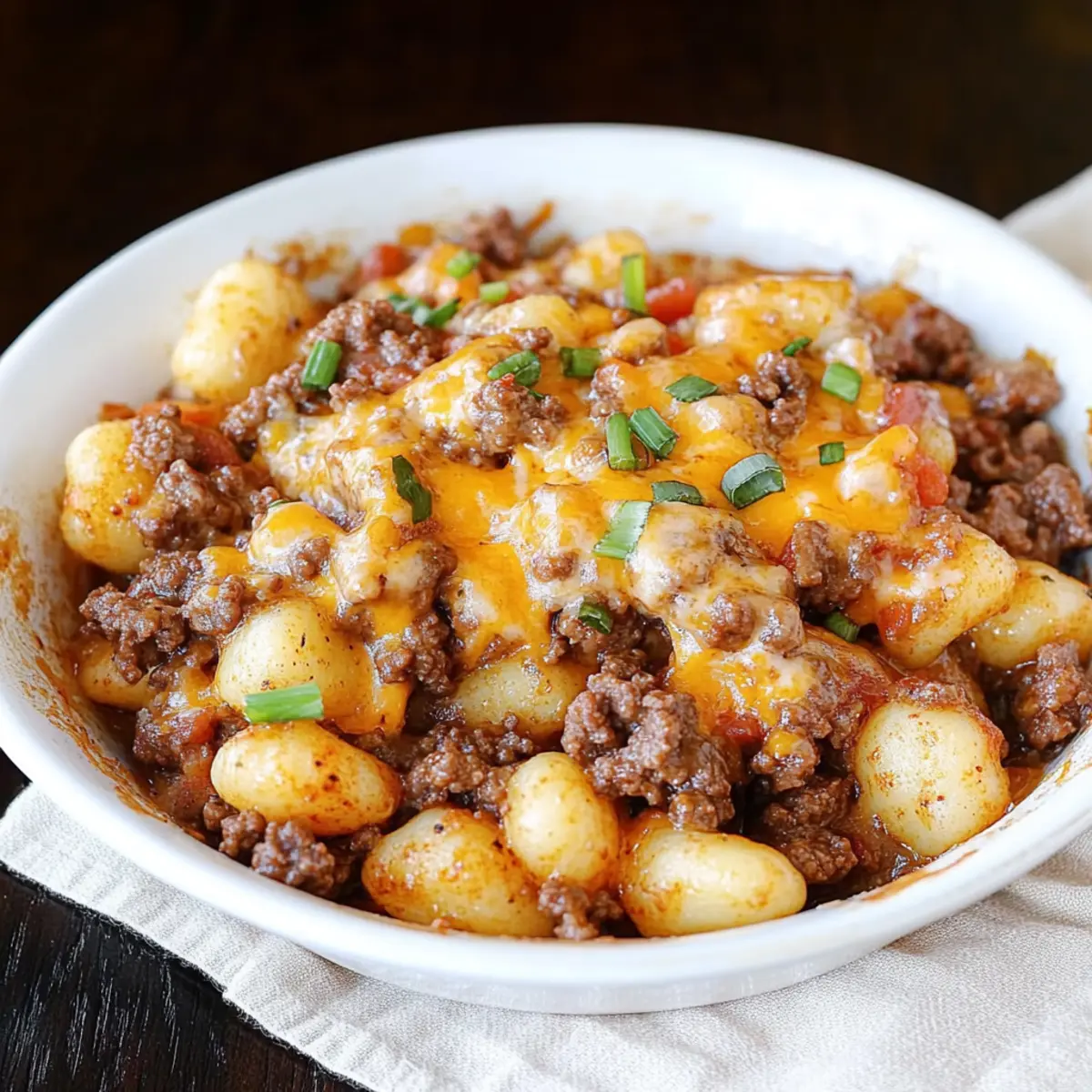Cheeseburger Gnocchi: Creamy Comfort in One Pot
