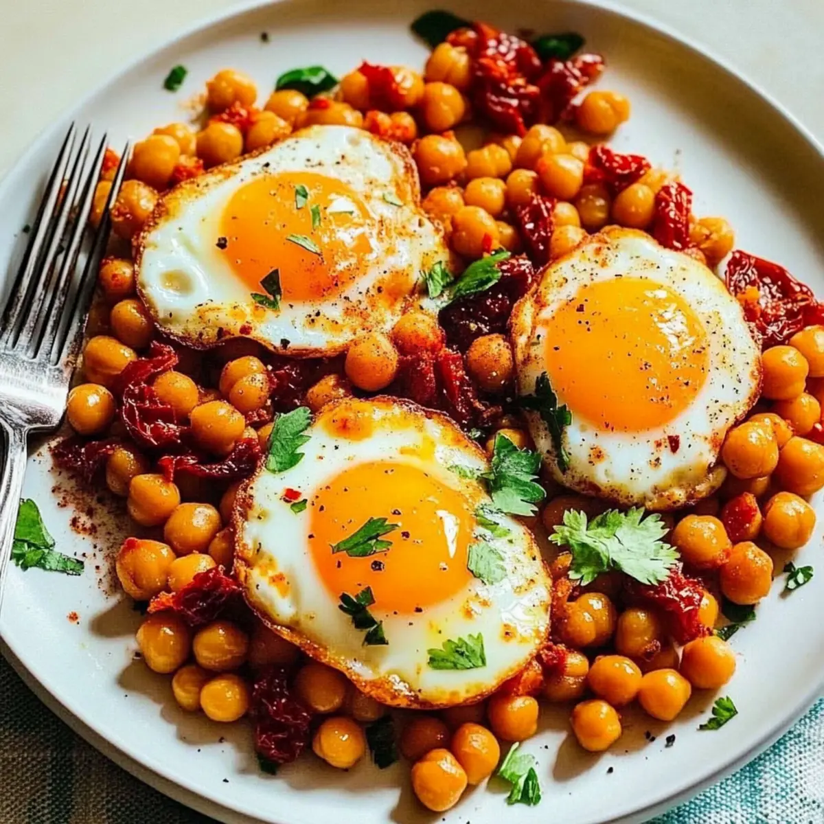 Chickpea Fried Eggs: A Smoky Breakfast Delight You’ll Crave