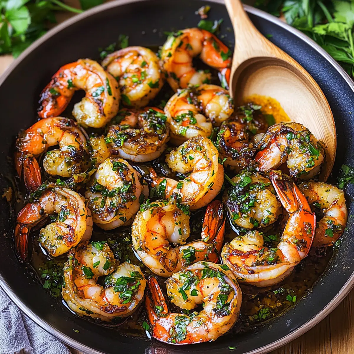Pan Seared Chimichurri Shrimp for a Fresh Flavor Boost