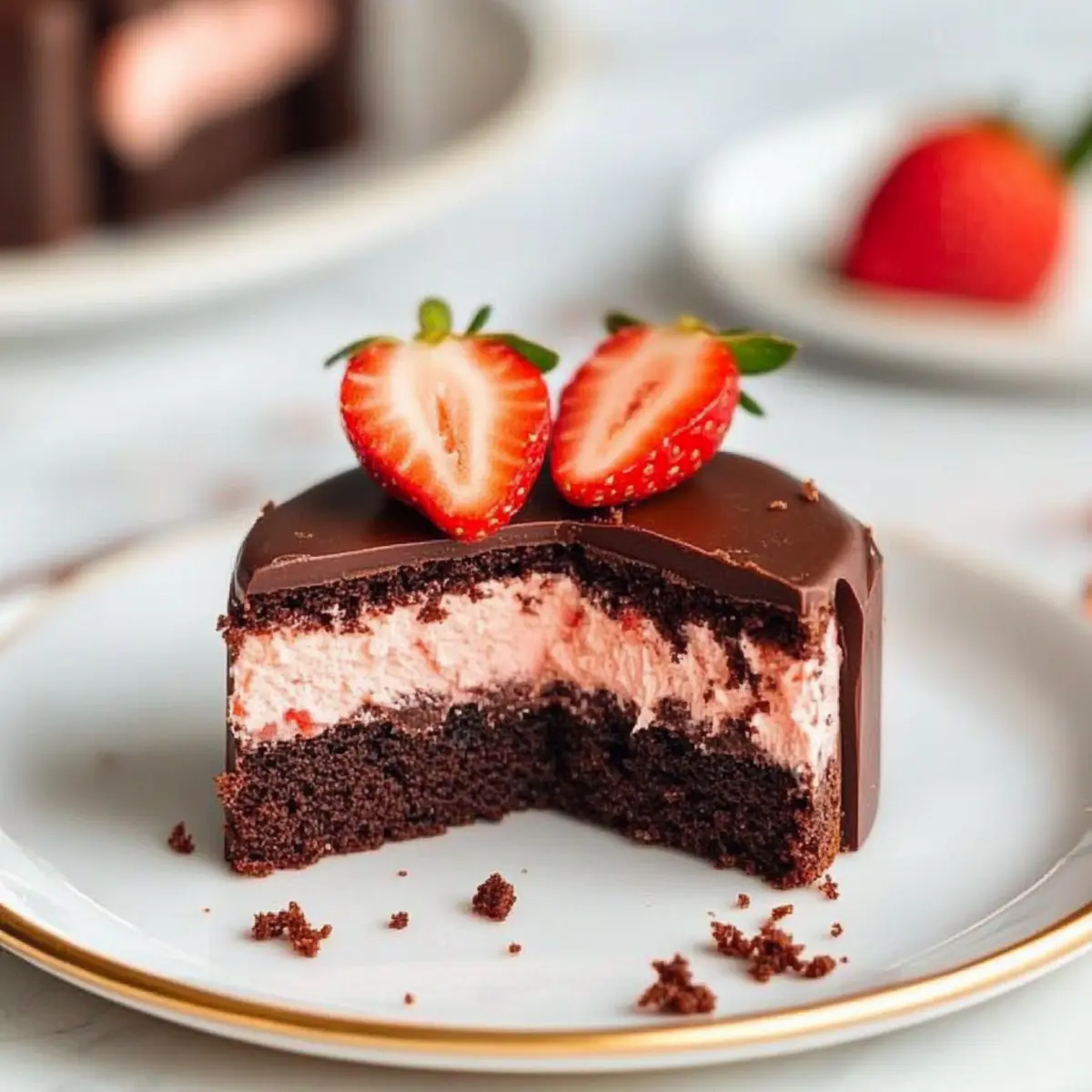Decadent Strawberry Chocolate Petit Fours for Your Next Event