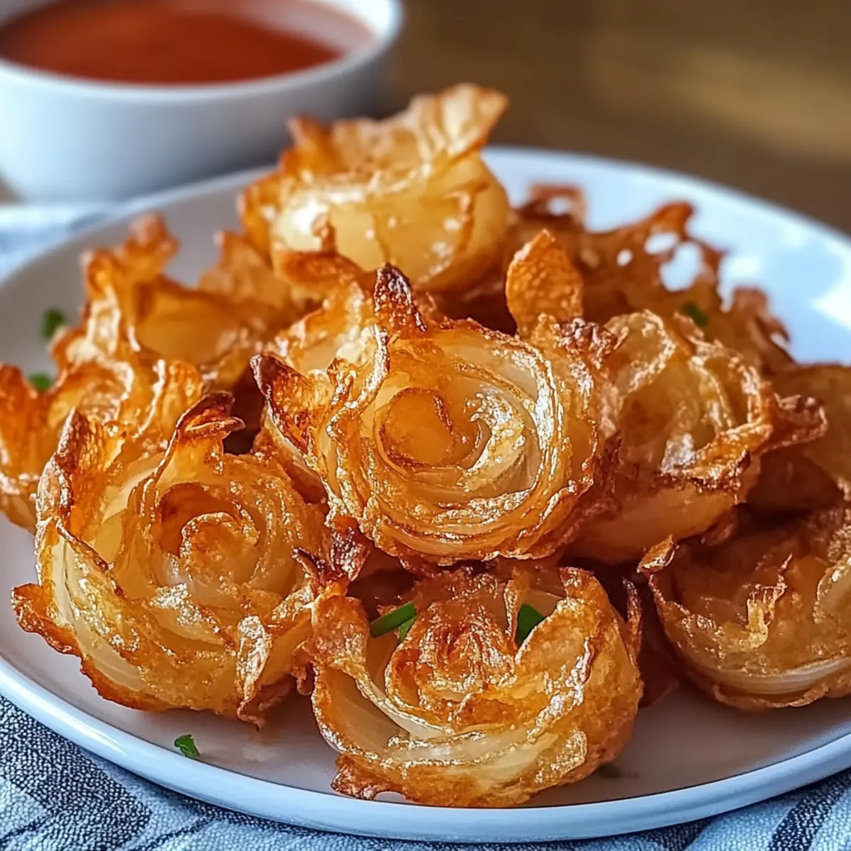 Air Fryer Crispy Mini Blooming Onions – Snack Heaven Awaits