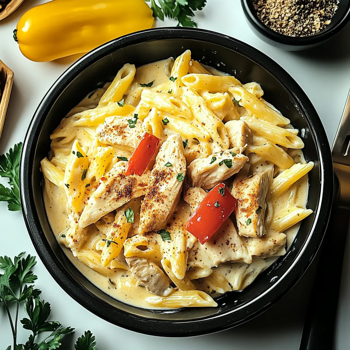 Crock Pot Creamy Cajun Chicken Pasta for Effortless Dinner Bliss