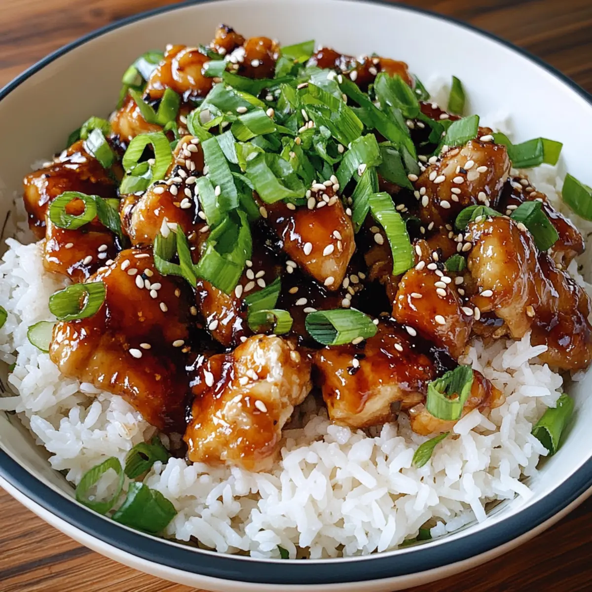 Irresistible Sticky Chicken Rice Bowls for Quick Comfort Food