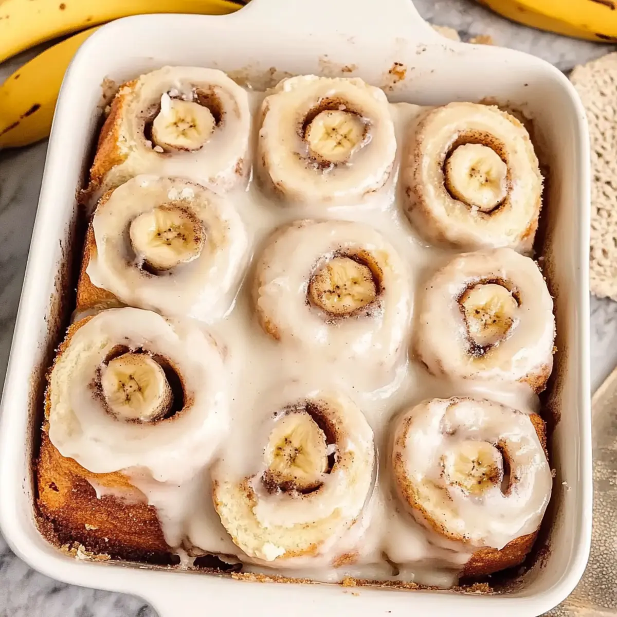 Banana Bread Cinnamon Rolls That Will Change Your Breakfast Game
