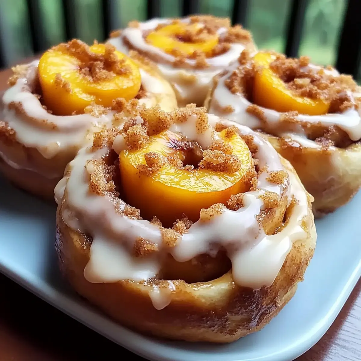 Peach Cobbler Cinnamon Rolls: Your New Favorite Comfort Treat