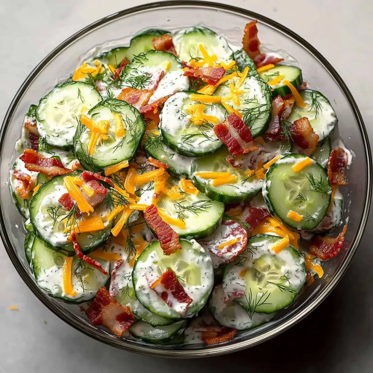 Classic Cucumber Ranch Crack Salad That's Refreshingly Easy