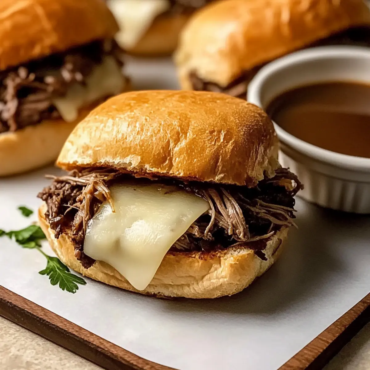 Crockpot French Dip Sandwiches for Ultimate Comfort Food Bliss