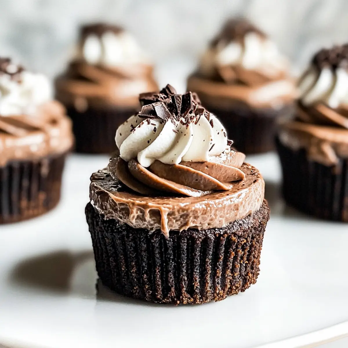 Irresistible Mini Triple Chocolate Cheesecakes for Chocoholics