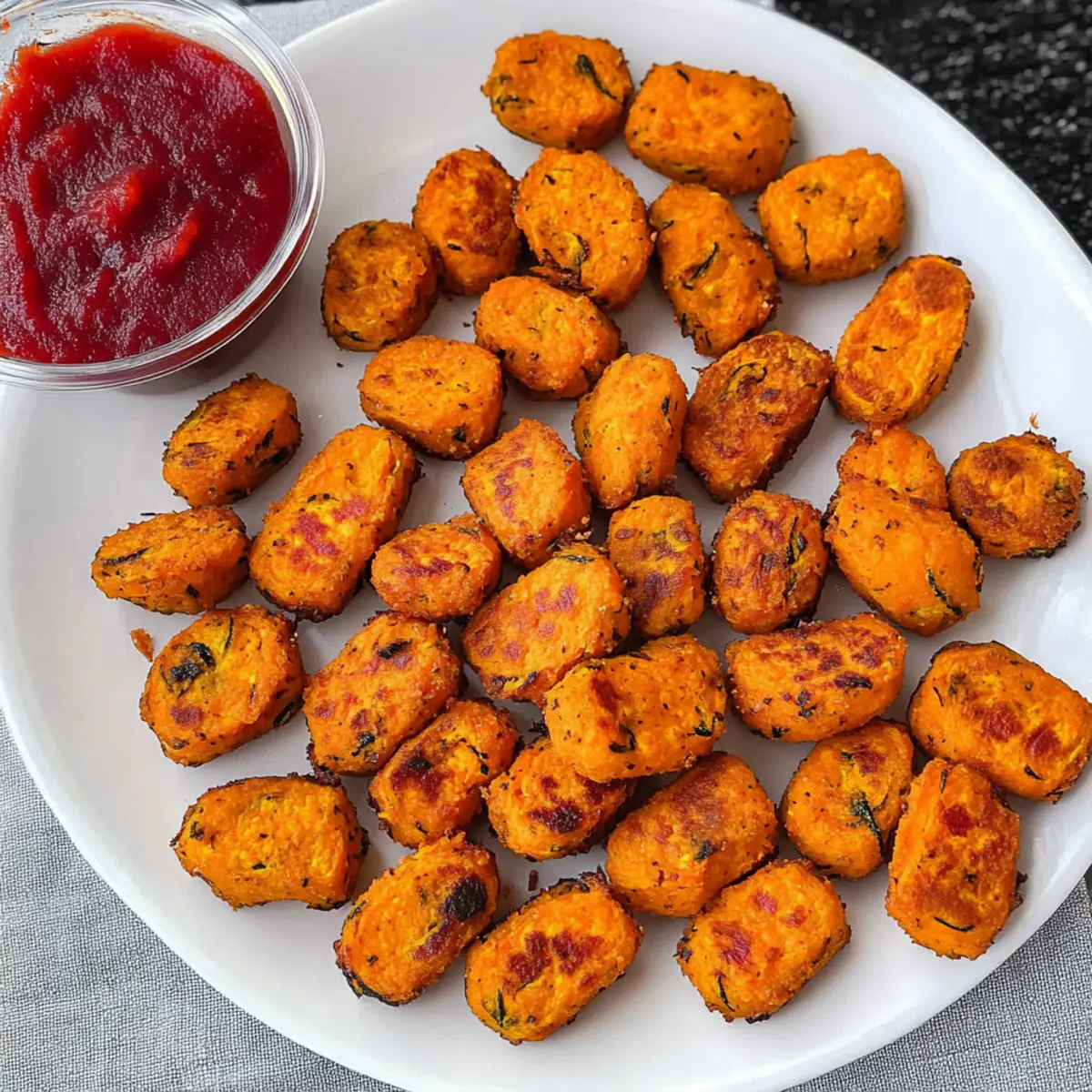 Crispy Baked Sweet Potato Zucchini Tots Your Kids Will Love