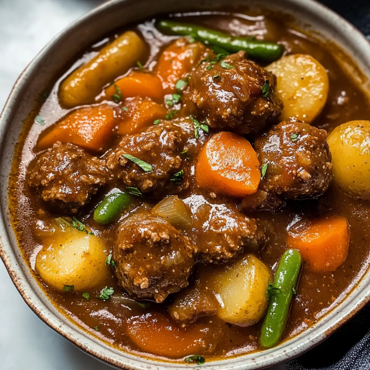 Savory Meatball Stew: Your Ultimate Comfort Food for Winter