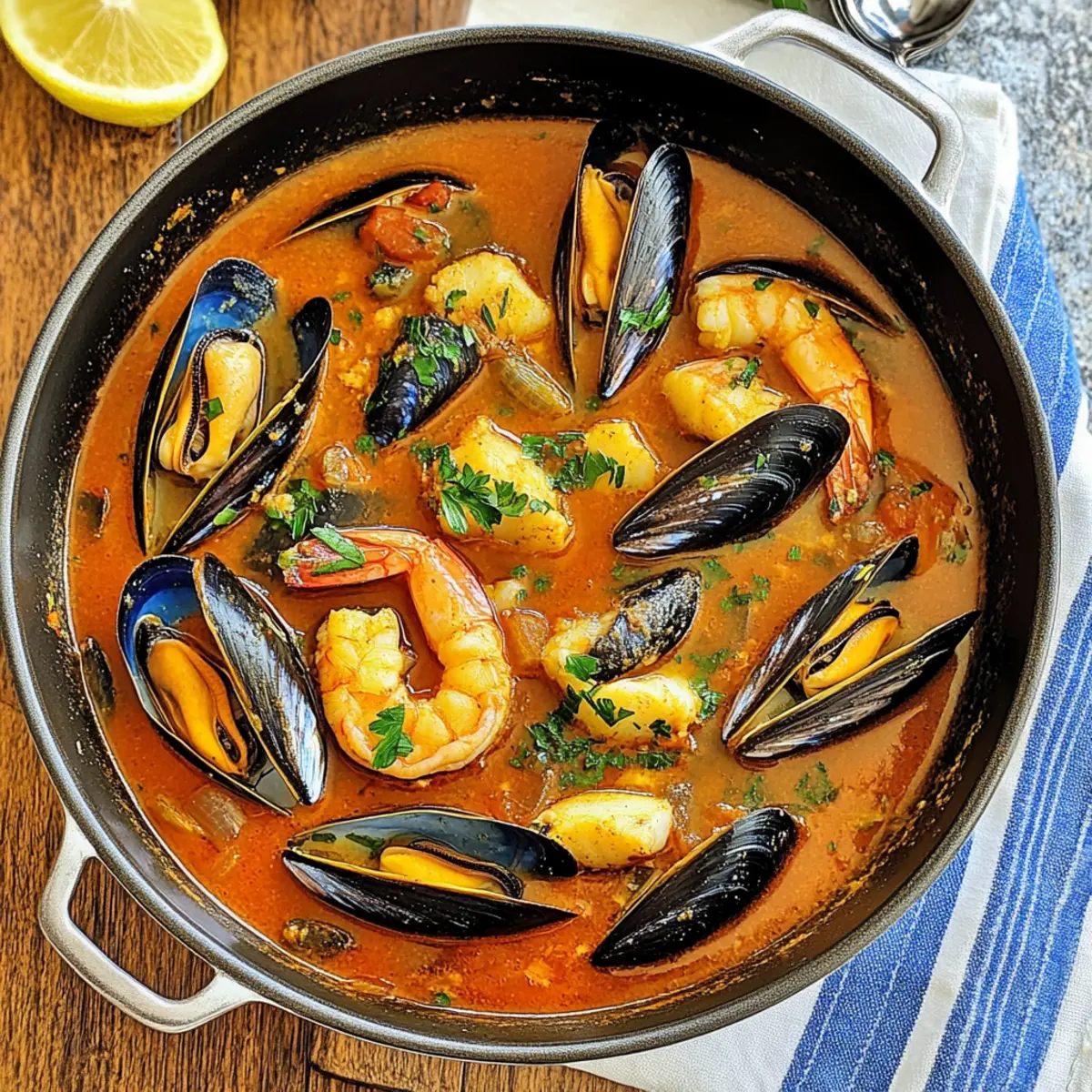 One-Pot Spicy Spanish Seafood Stew: A Flavorful Feast