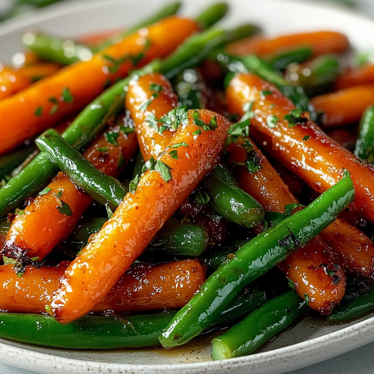 Delicious Honey Glazed Carrots & Green Beans for Cozy Dinners