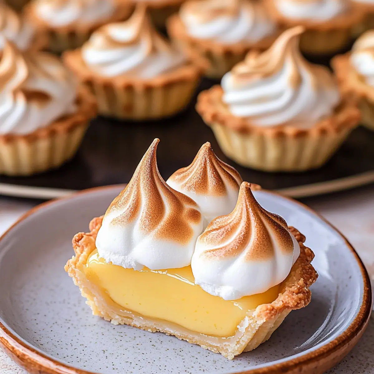 Irresistible Mini Lemon Meringue Tarts for Sweet Moments