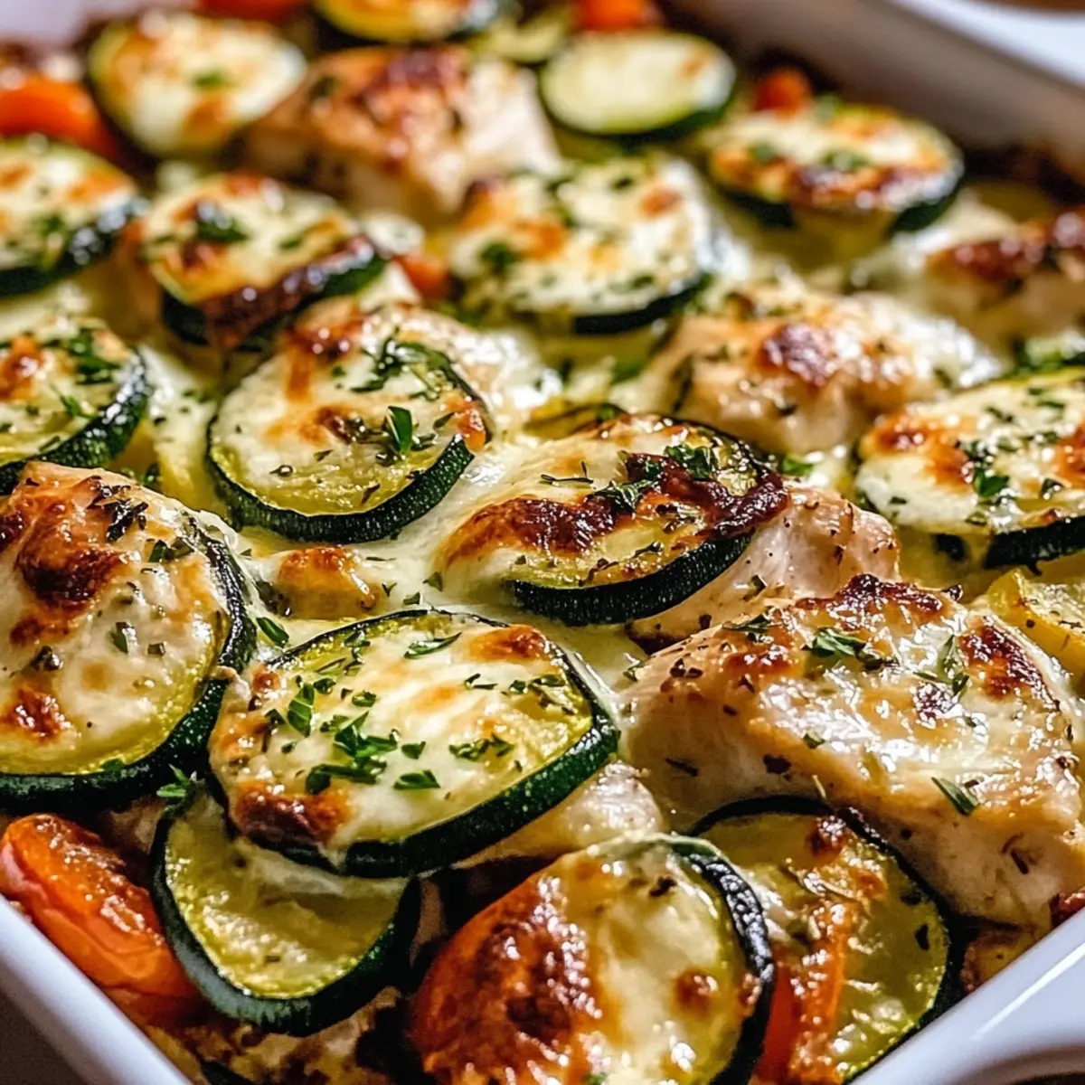 Mediterranean Chicken Zucchini Bake: A Delightfully Healthy Feast
